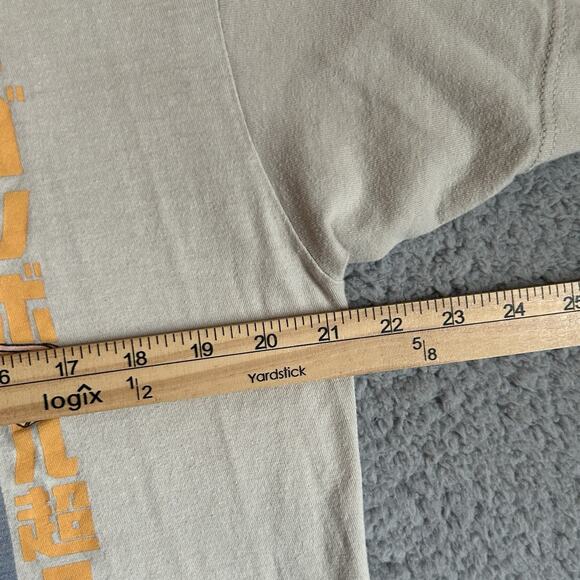 Dragon Ball Z Men T-Shirt Size L Beige Super Hero Son Goku Graphic Tee - Picture 10 of 13